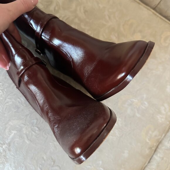 Steven Madden Adalyn Brown Boots - Picture 6 of 8